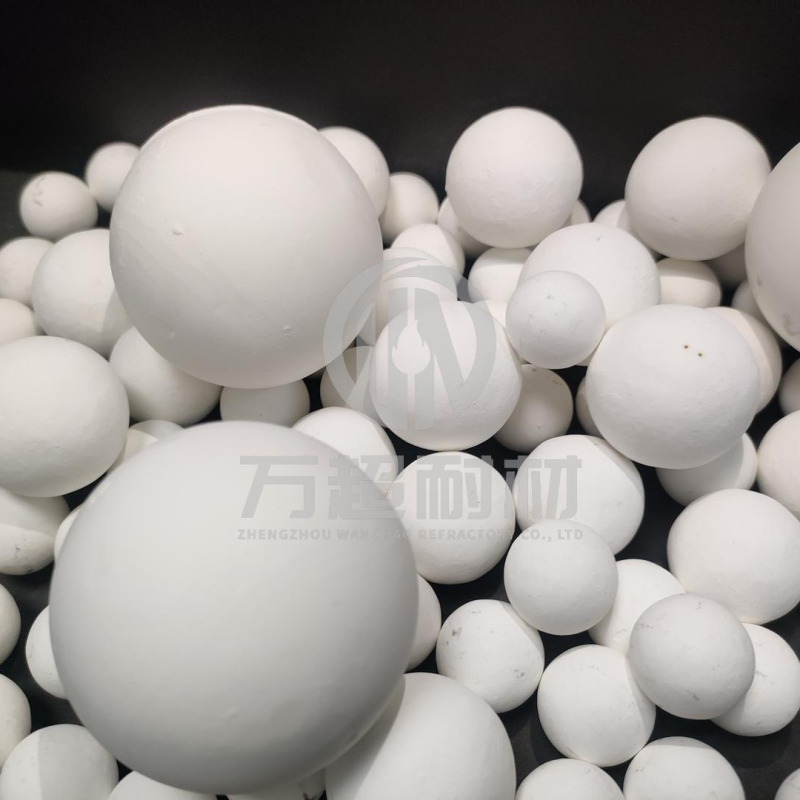 Quả cầu lưu trữ nhiệt Corundum | vật liệu chịu lửa