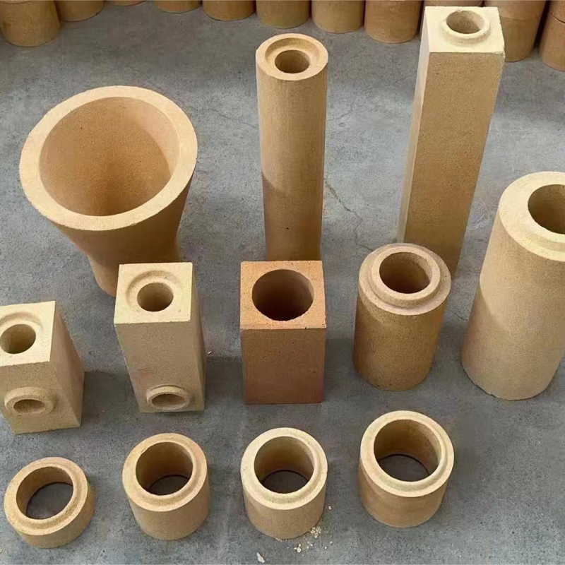 Gạch thép chảy bằng đất sét | gạch chịu lửa