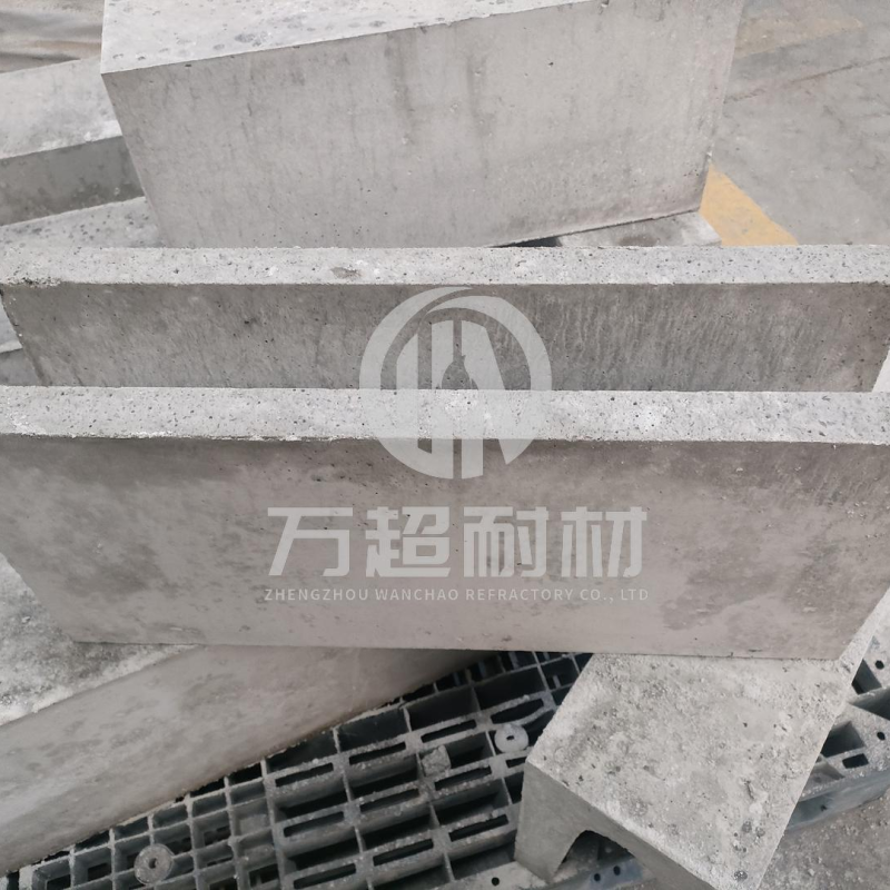 Các bộ phận đúc sẵn máng | vật liệu chịu lửa