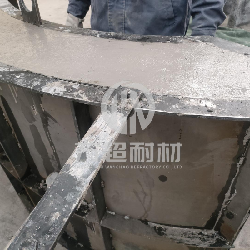 Các bộ phận đúc sẵn của mái lò | vật liệu chịu lửa