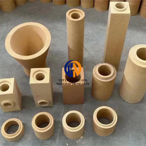 Gạch thép chảy bằng đất sét | gạch chịu lửa