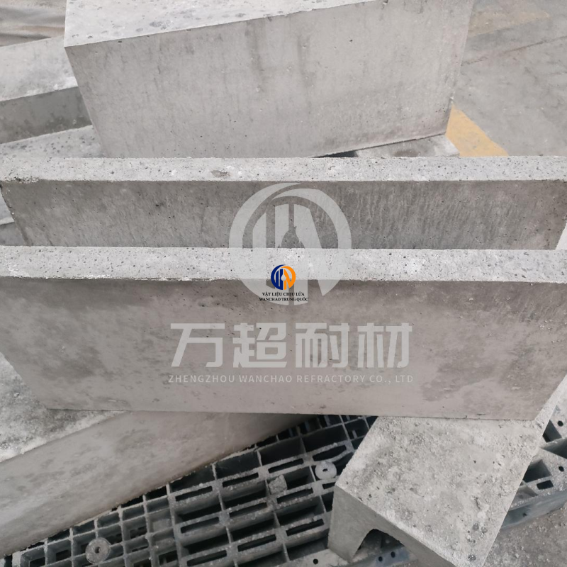 Các bộ phận đúc sẵn máng | vật liệu chịu lửa