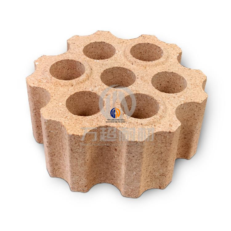 Gạch đất sét nung 7 lỗ | gạch chịu lửa 